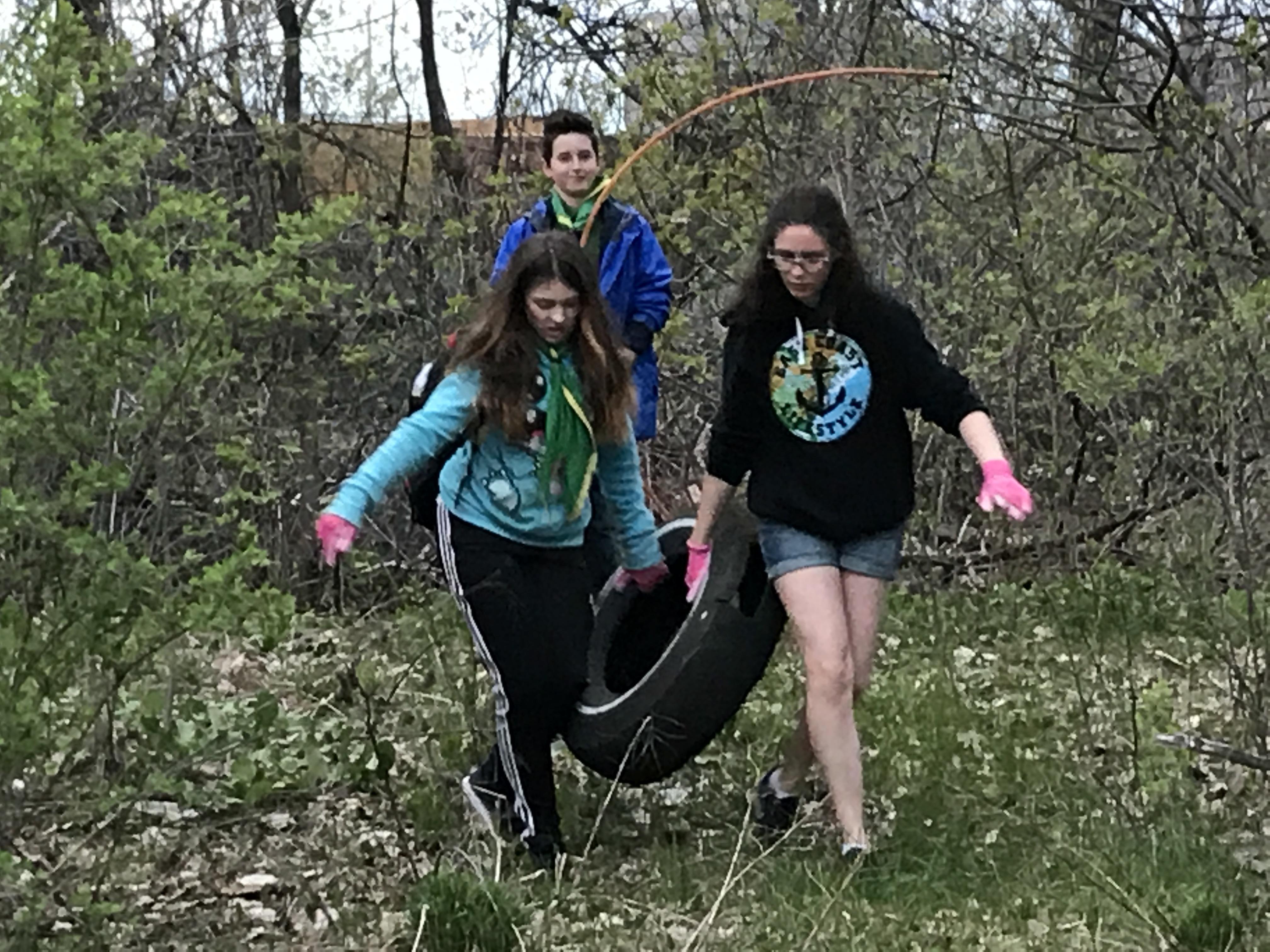 Clean the Capital Scout style