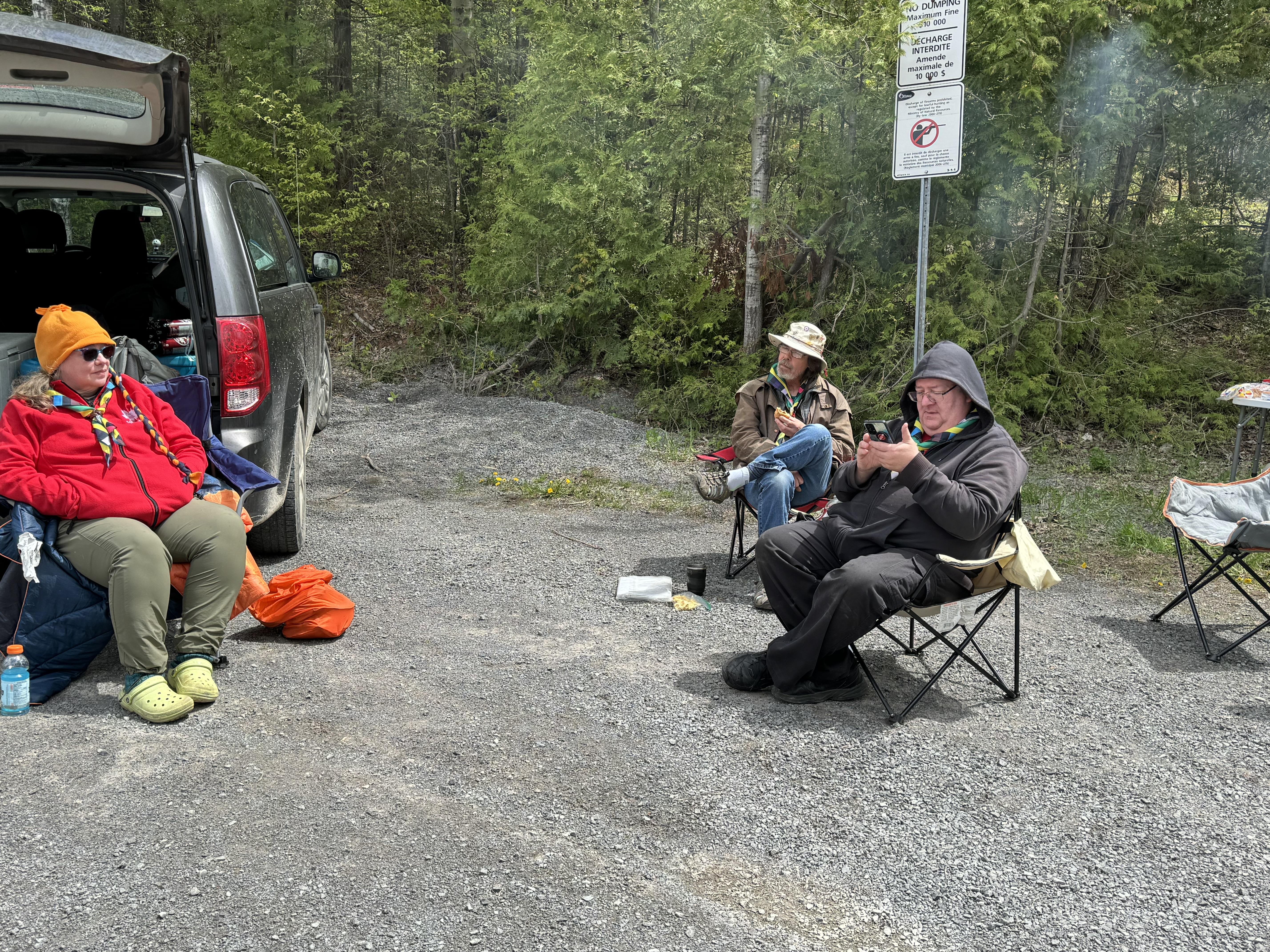 Leaders hard at work Rideau Challenge 2024